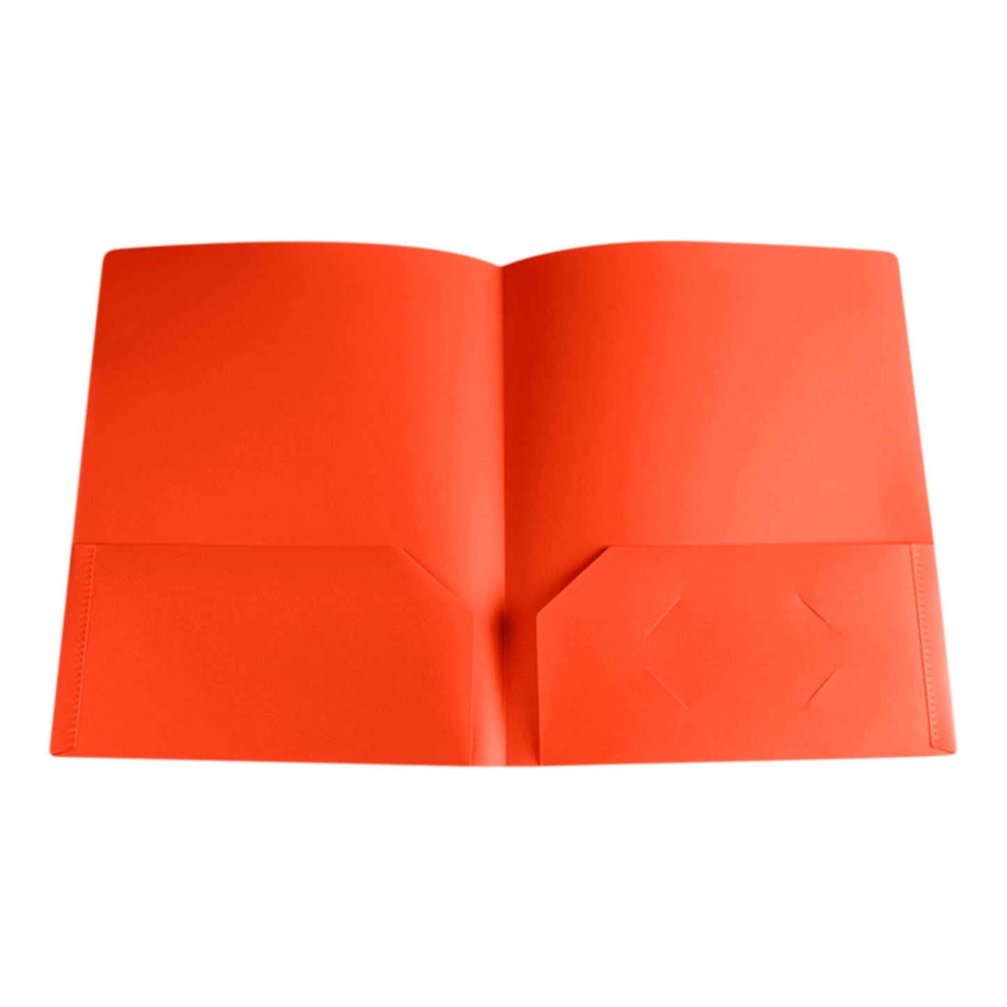 yulier Plastic Folders with Pockets and Business Card Holder, Heavy Duty File Folders 2 Pocket Folders for Documents, Cute Plastic Folders for Filing Cabinet, School, Office - Letter Size